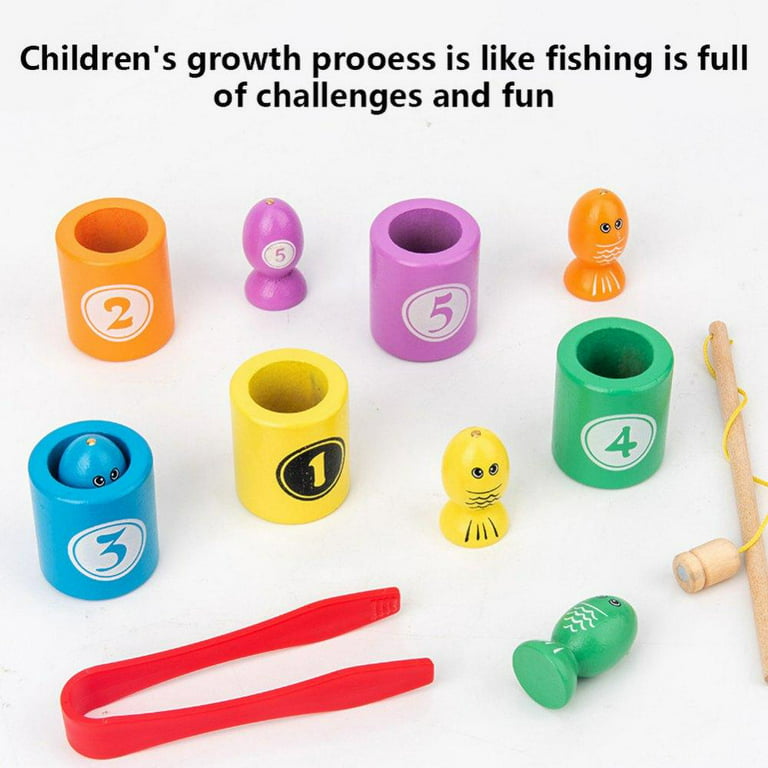 TOY Life Kids Magnetic Fishing Game with Toy Fishing Pole, Fishing Toy for  Toddlers,Toddler Fishing Game, Pool Fishing Game, Water Toys for Kids,Outdoor  Fishing Games for Kids 3-5,Fishing Bath Toy 