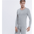 thumbnail image 1 of Lencería Camisolas,Conjunto de ropa interior térmica para hombre Calzoncillos largos con capa base forrada de vellón Conjuntos térmicos para hombre Vhermosa YZY994-5, 1 of 4