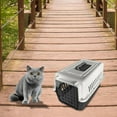 thumbnail image 3 of Cat Aviation Pet Transportation Dog Cat Cage Portable Hand Held Cat Bag For Going Out, 3 of 5