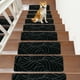 thumbnail image 3 of Tapetes antideslizantes para escaleras, tapetes de alfombra con adhesivo reutilizable, 1 tapete de 9 x 30, antideslizantes para interiores, fáciles de limpiar, para principiantes, personas, 3 of 8