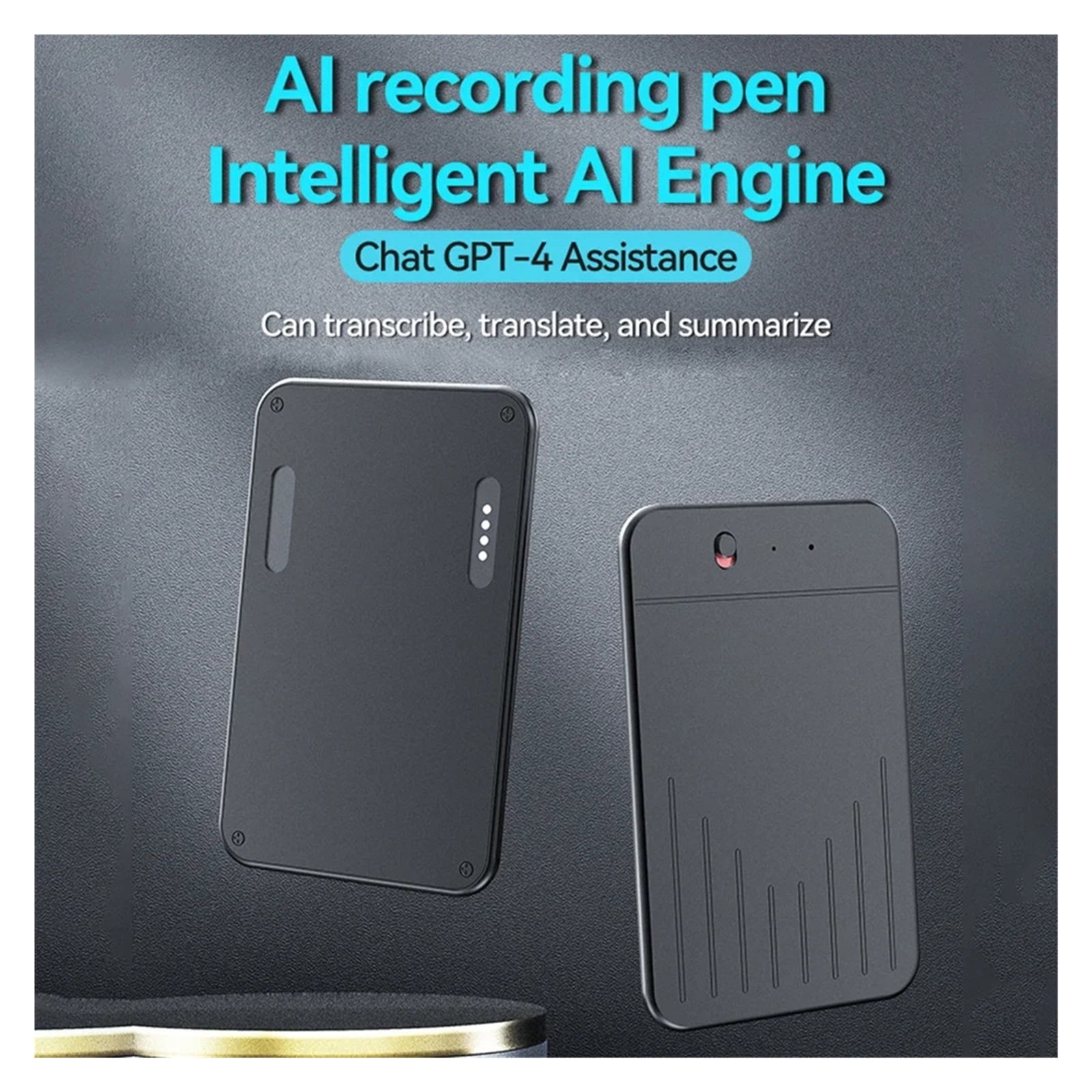 AI Voice Recorder APP Control Recorder Transcribe & Summarization