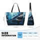 thumbnail image 4 of Easygdp 3D Realistic Shark Bolsa de Viaje de Playa de Gran Capacidad, Bolsa Tote Perfecta para la Playa, Escapadas de Fin de Semana y Viajes, 4 of 7