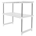 thumbnail image 4 of Spptty Under Sink Shelf,2-Tier Under Sink Rack Stainless Steel Expandable Storage Organizer Kitchen Shelf Holder,Kitchen Supply, 4 of 8