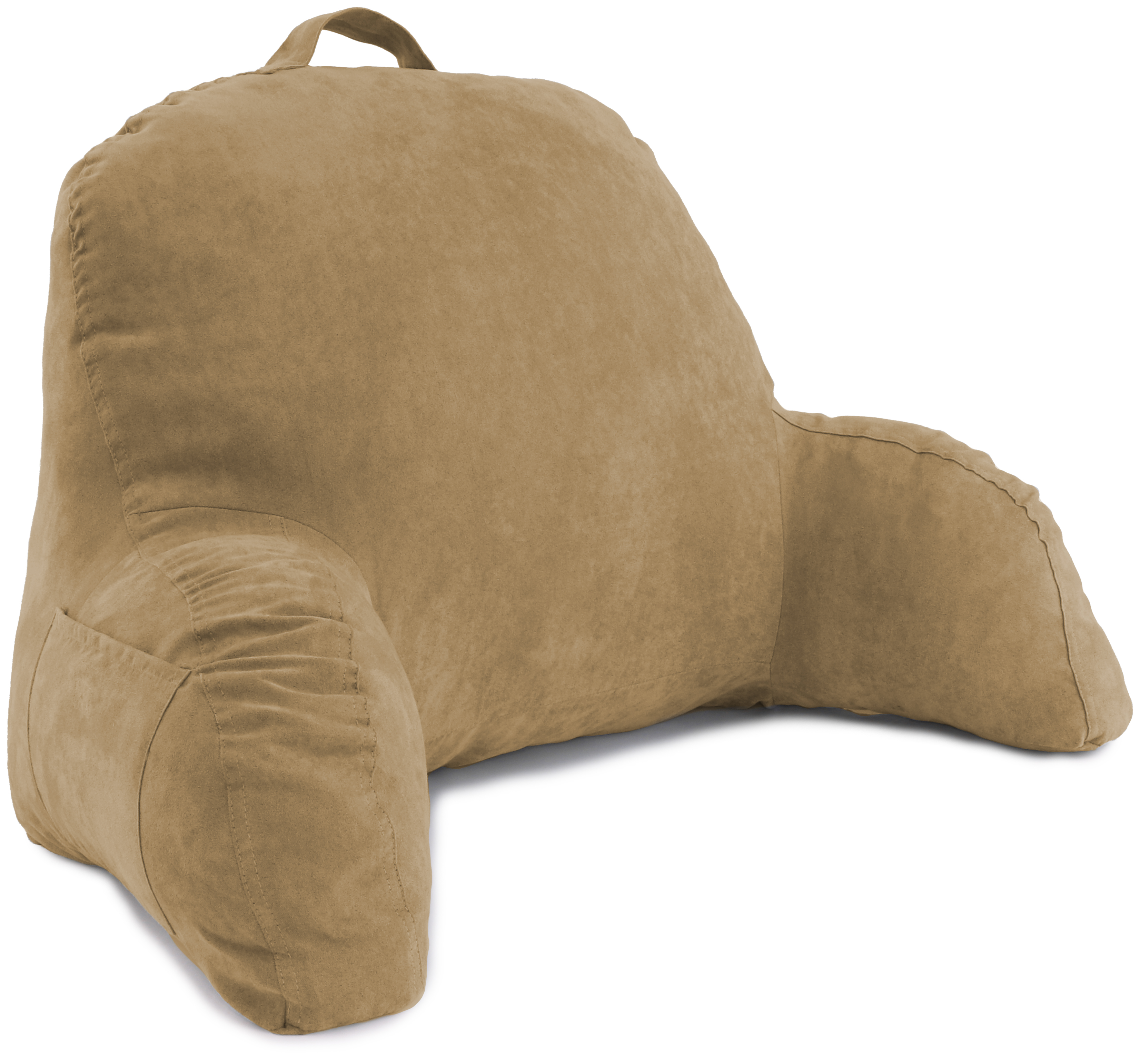 Deluxe Comfort Microsuede Bed Rest Pillow