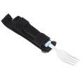 thumbnail image 3 of Handle Adaptive Grip Fork, Stainless Steel Easy Hold Utensil Flexible Spoon Fork Rotating Dining Eating Aids Utensil Adaptive Utensil For Those With Arthritis And Weak Grip, 3 of 8