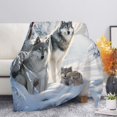 thumbnail image 2 of Pattern Throw Blanket Cosy All Season Blanket For Couch Sofa Bedroom Chair Size, 2 of 7