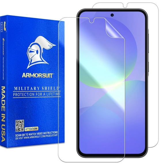 ArmorSuit 2 Pack for Samsung Galaxy A36 5G Screen Protector Case Friendly MilitaryShield HD Clear Film - Made in USA