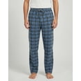 thumbnail image 2 of Real Essentials 3 Pack: Men's Fleece Pajama Pants Loungewear Soft Pj Bottoms Sleepwear Pockets (Big & Tall Available), 2 of 7