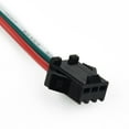thumbnail image 4 of 5 Pairs Jstsm 3 Pin Plug Male To Female Wire Connector Led Light With Cable, 4 of 8