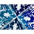 thumbnail image 2 of Pinto, Patricia 14x12 White Modern Wood Framed Museum Art Print Titled - Blue Starburst, 2 of 4