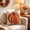 Orange, variant on QuanTara Autumn Harvest Pumpkin Pillow Cover Green Polyester 17.7x17.7 In 1 Pack For Sofa Living Room Couch Bed Home Fall Decor With Hidden Zipper Machine Washable