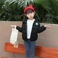 thumbnail image 3 of EnJoCho Toddler Baby Boys Girls Winter Jackets Coat Light Be𝖺r Hoods Puffer Padded Jacket Little Boys Outerwear Windproof Warm Parka Coat, 3 of 3