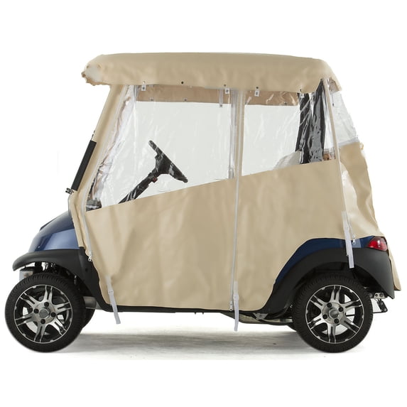 Golf Cart Enclosure TOURING 3-Sided Vinyl for Club Car Precedent - Choose Color