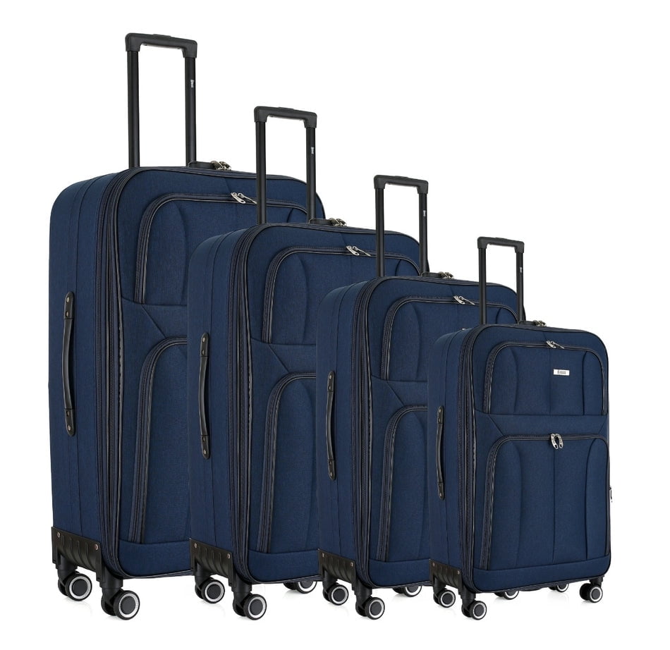 IZOD Expandable Luggage Set - 360 Dual Spinning Wheels - 3 Piece