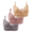 Beige, variant on Womens Bras No Underwire Full Support No Wire Bras for Women Breathable Anti Sagging Breast Bras Bralettes for Women Underwear Bras Padded Bras for Women Small Breast Black 2XL/44