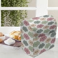 thumbnail image 3 of Cartoon Stand Mixer Cover, Theme Colorful Humanlike Clouds in Repeating Style on Plain Background, Kitchen Appliance Organizer Bag Cover with Pockets, 5 Quarts, Multicolor, by Ambesonne, 3 of 4