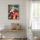 thumbnail image 1 of Cuadros Decorativos Kit de pinturas de diamantes de imitación para dormitorio y aula Ehuebsd mosaico de diamantes 5D artesanal de Papá Noel taladro redondo completo imágenes colgantes, 1 of 9