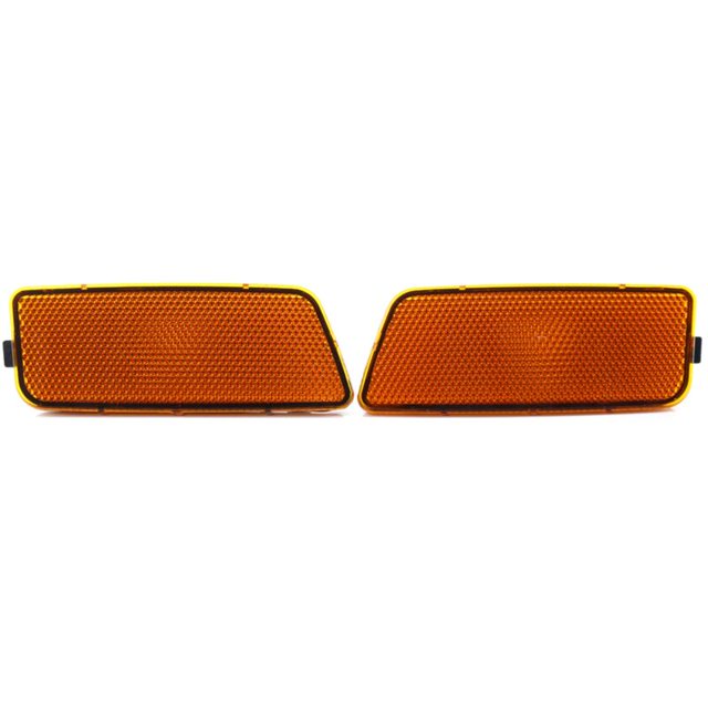 Carcasa de luz de posición lateral para parachoques de coche, bisel, luz de señal de giro para Golf MK6- 2009-2013 5K0945071 5K0945072, amarillo