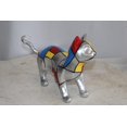 thumbnail image 6 of Nifao Geometric Themed Standing Cat colorful Resin Statue – Home Decor Sculpture, 12"L x 4"W x 9"H, 6 of 12