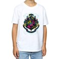 thumbnail image 3 of Harry Potter Boys Neon Hogwarts Crest T-Shirt, 3 of 5
