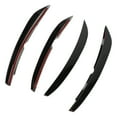 thumbnail image 2 of Front Bumper Cover Grille, Wearproof Fog Lights Frame 4Pcs/Set Waterproof  For Car, 2 of 8