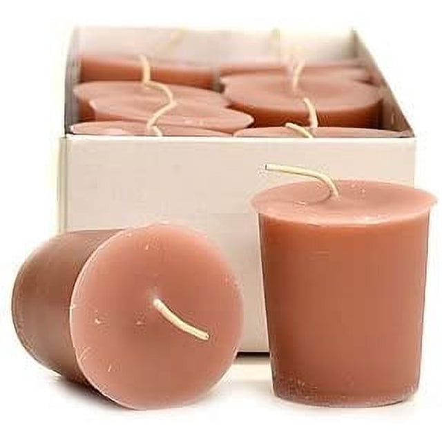 MONTGOMERY INDUSTRIES Cinnamon Stick Votive Candles, 12 Pack