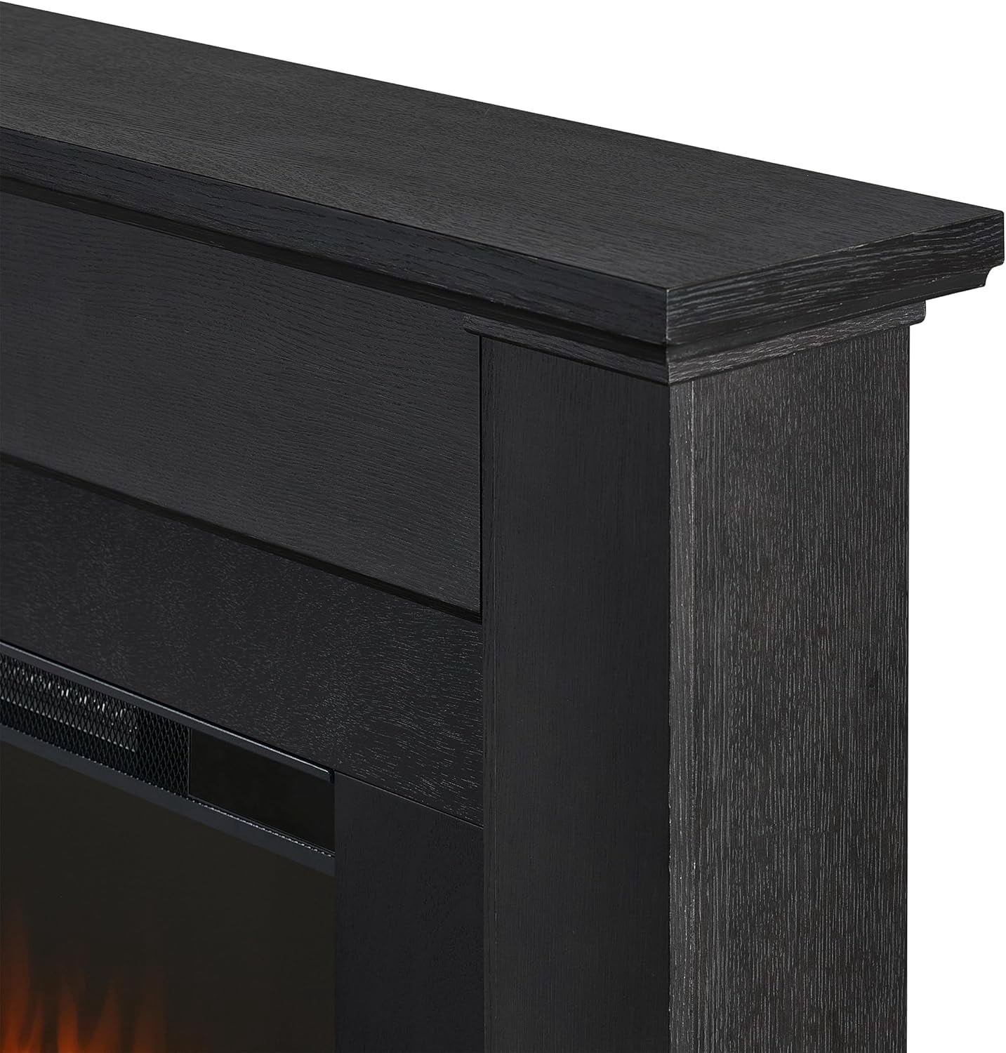 Real Flame Tejon 52" Slim Electric Fireplace in Gray