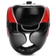 thumbnail image 4 of Casco De Boxeo Protector Facial Espesar Sanda Fighting Muay Thai Equipo De Entrenamiento Para Adultos L Rojo, 4 of 14