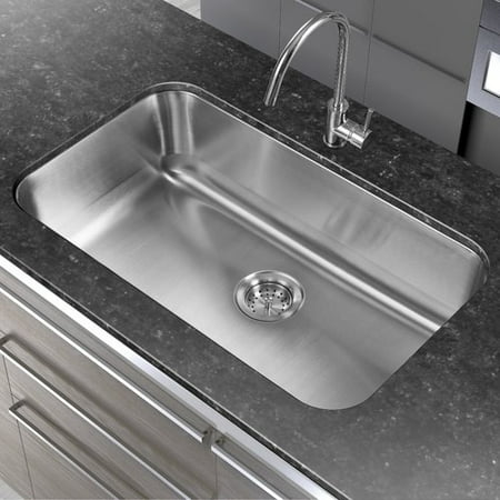 Winpro 30 L X 18 W Single Basin Undermount Kitchen Sink Winpro 30 L X 18 W Single Basin Undermount Kitchen Sink
