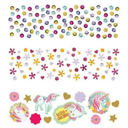 Magical Unicorn Confetti Value Pack (3 types)