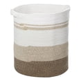 thumbnail image 1 of Canasta de Ropa Hamper Alta Canasta Tejida para Dormitorio, Guardería de Bebés, Hamper de Ropa de Niños Color Café-78L, 1 of 7