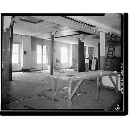 Historic Print, Savannah Historic District, Whitfield Building, 121-125 Whitaker Street, Savannah, Chatham County, GA - 5, 16" x 20"