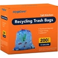thumbnail image 1 of Bolsas de basura para reciclaje HygiCare, 13 galones, 200 unidades, 1 of 8