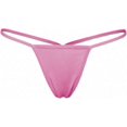 thumbnail image 1 of vichFarh sous-Vêtements Sexy pour Femmes Culotte String G-String Couleur Unie Rose Rouge Large, 1 of 1