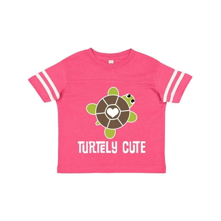 

Inktastic Turtley Cute Girl Turtle Gift Toddler Toddler Girl T-Shirt