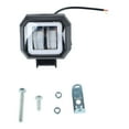 thumbnail image 1 of Faros LED para motocicleta de 3 pulgadas con apertura azul, luz antiniebla cuadrada de luz brillante impermeable de 20W para moto, 1 of 8