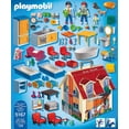 thumbnail image 3 of Casa de muñecas Playmobil Take Along Modern con 3 figuras y accesorios, 3 of 3