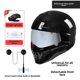 thumbnail image 4 of Casco de motocicleta eléctrico vintage de cara completa con certificación Scorpion, gorra de seguridad, casco de motocicleta con circunferencia de cabeza grande de 65, 4 of 5