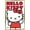 Gold Framed Version, variant on Hello Kitty and Friends- Kitty White Feature Series Wall Poster, 14.725" x 22.375" Framed