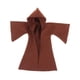 thumbnail image 5 of Capa a escala 1:12 con sombrero, traje de cosplay de caballero medieval, ropa retro para 6 pulgadas Marrón, 5 of 9