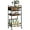Rustic Brown, variant on 4-Tier Coffee Bar Cart with Storage, 33" H Coffee Station Cabinet with Pod Drawers for Nespresso Vertuo, Mini Toaster Oven Stand Table for Home, Kitchen, Living Room (White   Grey)