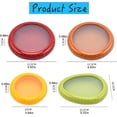 thumbnail image 6 of CZQ Set of 4 Reusable Fruit and Veggie Savers - Ideal for Avocados, Tomatoes, Apples, Garlic, Onions and More, 6 of 6