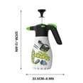 thumbnail image 3 of High Foam PA Spray Bottle for Car Washing, Manual Pressure Foam Sprayer, 1.8L Capacity, Adjustable Foam Nozzle, Efficient Car Cleaning Tool, 3 of 9