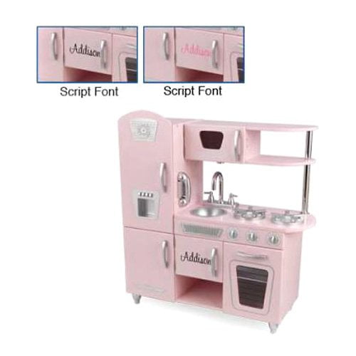 kidkraft pink vintage kitchen