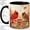 Black, variant on Autumn Cardinals Watercolor Coffee Mug, Fall Cardinal Mug, Morning Coffee Tea Cup for Home Office, Red Birds on Maple Branch with Leaves, Seasonal Nature Art, Bird Lovers Women Men