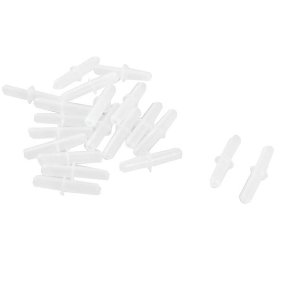 Unique Bargains Unique Bargains Fish Tank Aquarium Plastic Airline Air Tubing Connectors Filters 20 Pcs