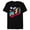 Black, variant on Mickey Mouse Family Star Dad of the Birthday Kid - Short Sleeve Blended T-Shirt for Adults - Customized-Black