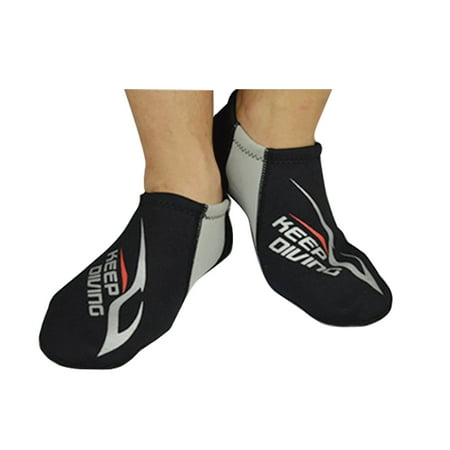 

Keep Diving DS-112 Nylon Dive Socks Snorkeling Supplies Shoes with Multiple Size Men Women Underwater Protector Warm Riverside sil