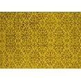 thumbnail image 1 of Ahgly Company Machine Washable Indoor Rectangle Oriental Yellow Industrial Area Rugs, 7' x 10', 1 of 4