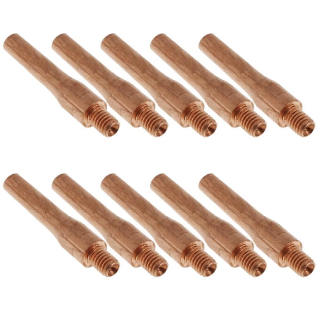 Colaxi 10 Pcs Embout de Buse de Soudure 45mm Support de Soudure à Gaz, comme Décrit, 0.8mm